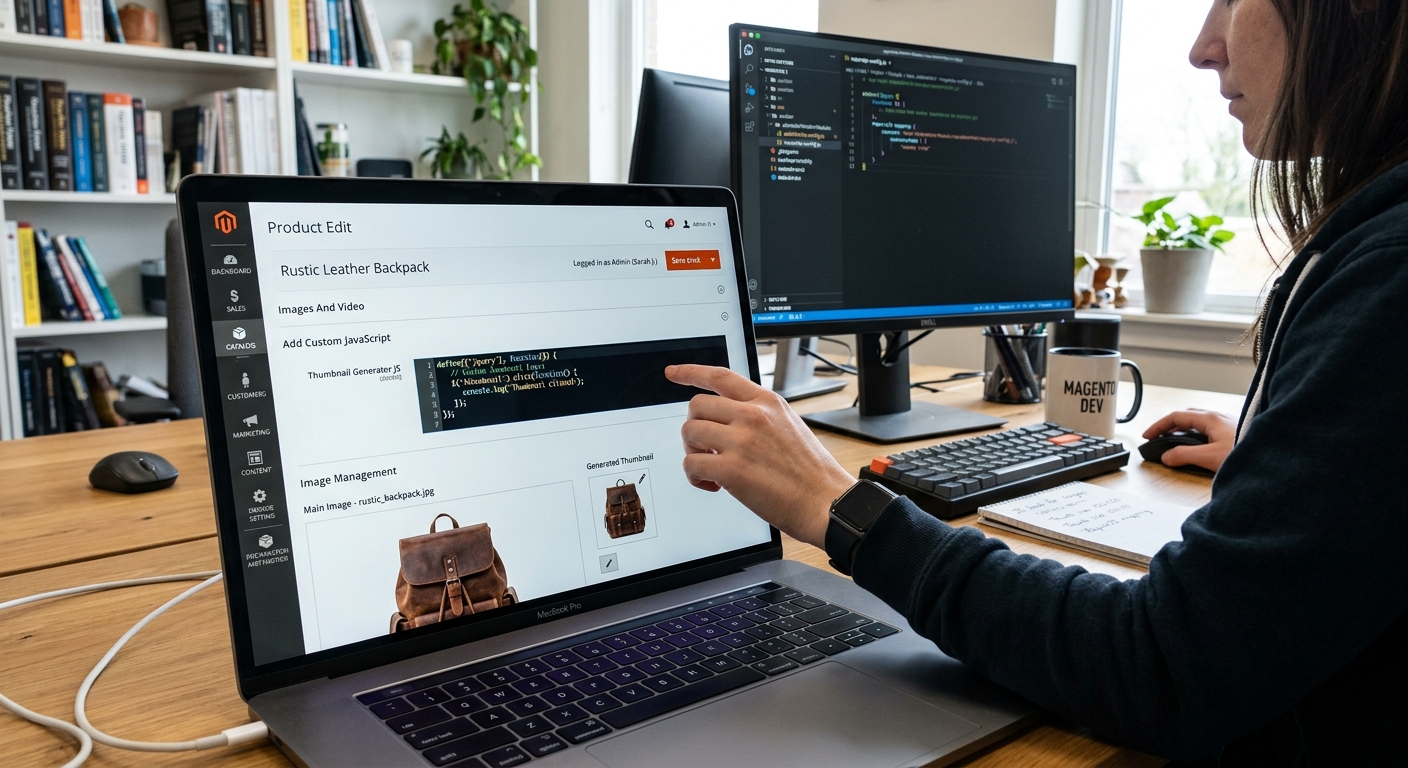 Add custom Javascript in Magento admin form